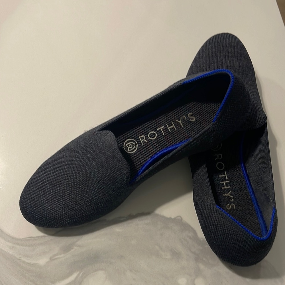 ROTHY'S The Loafer Navy Heather Size 7.5